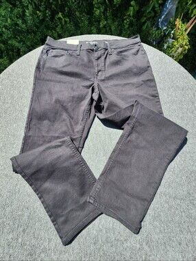 Goodfellow & Co Black Straight-Leg Chinos